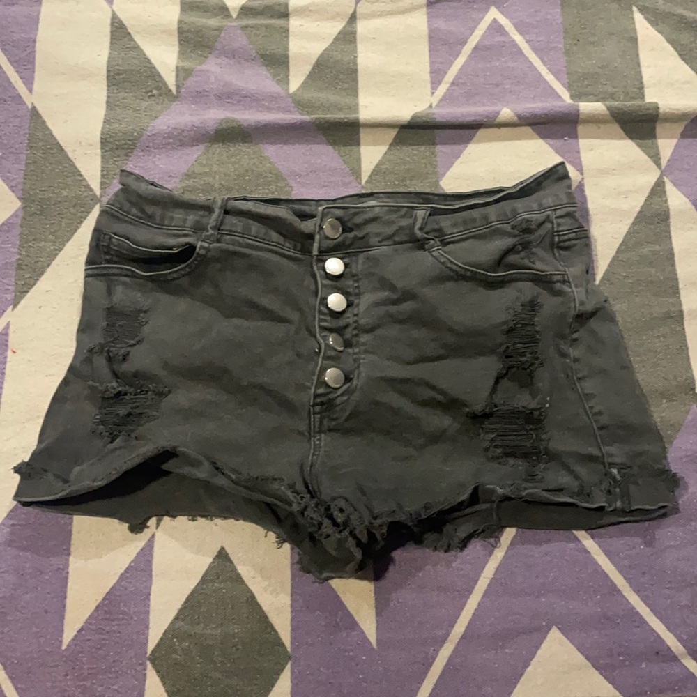 High waisted shorts
